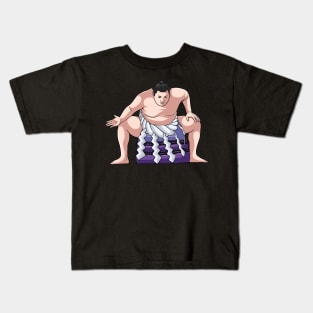 Sumo Wrestler Sumo Japan Wrestling Kids T-Shirt